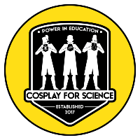 Alf Museum's Cosplay For Science Initiative logo small