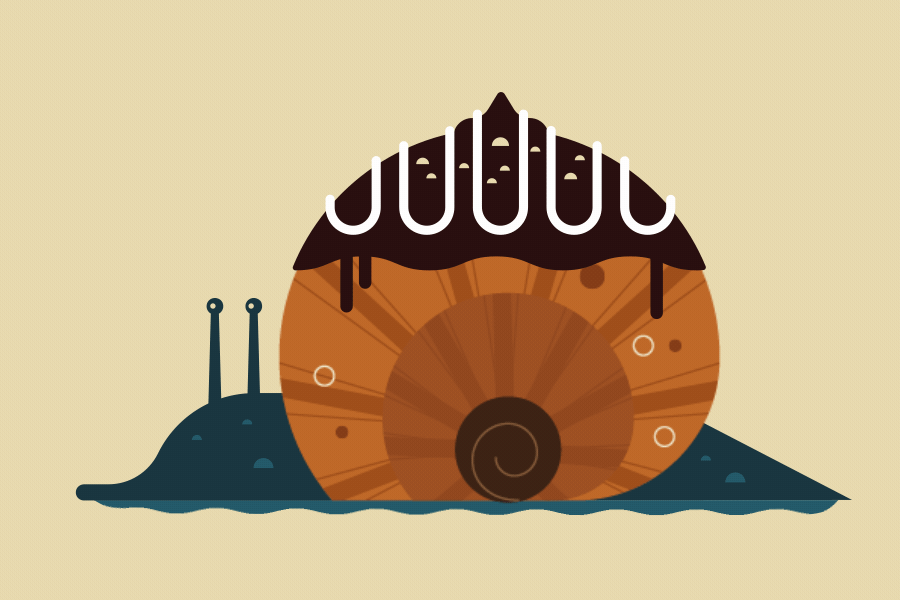 San Gabriel chestnut snail animation
