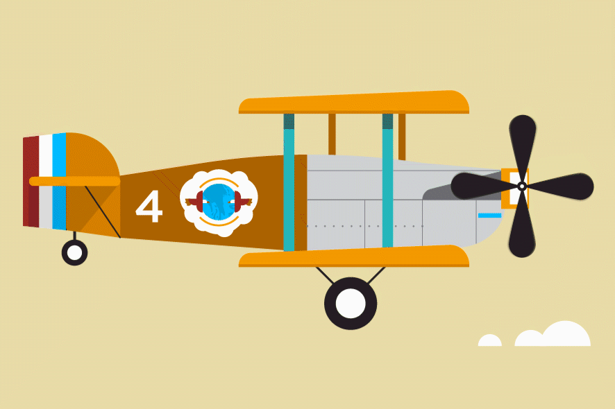 Plane illustration