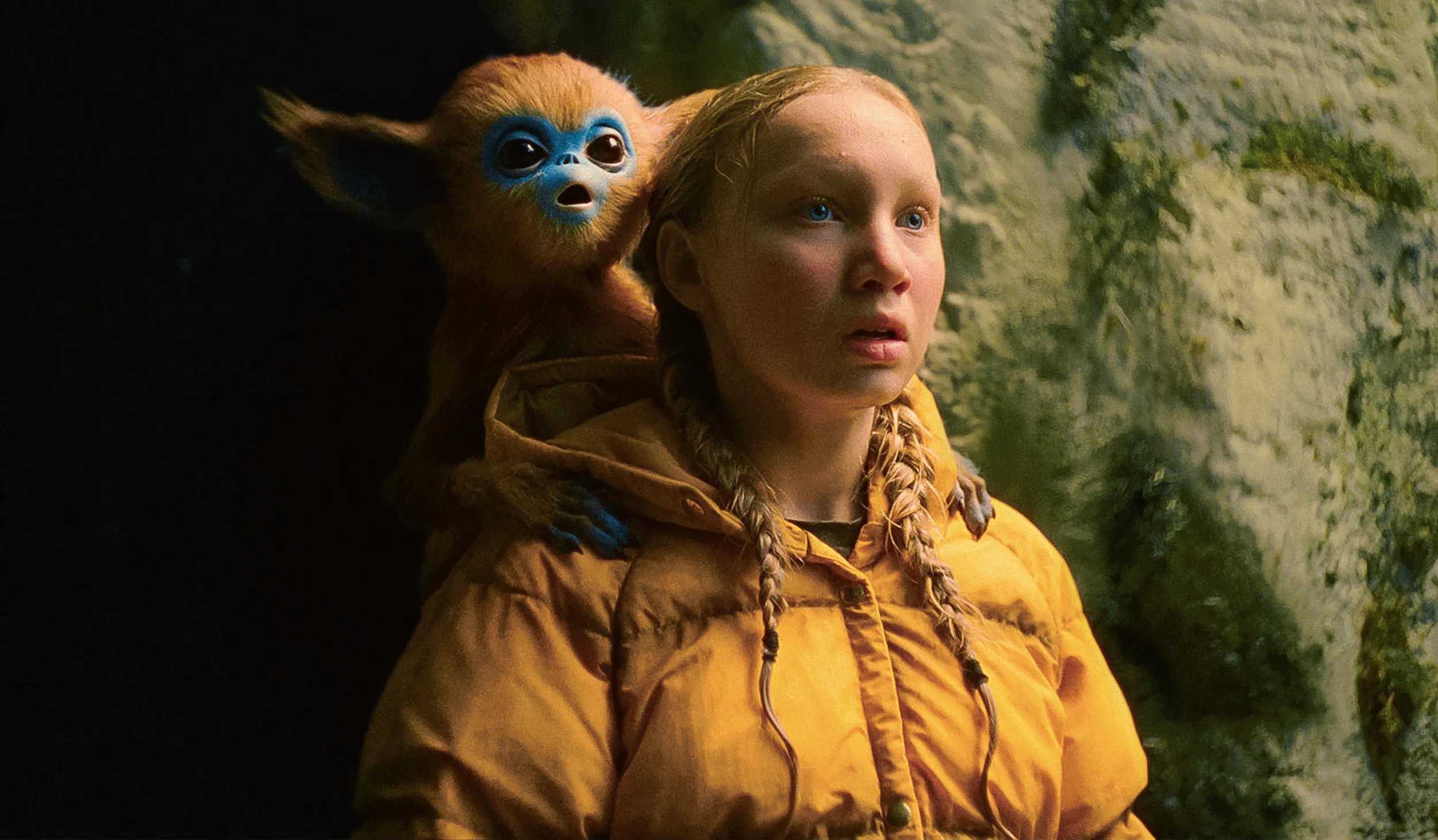 Helena Zengel in the movie The Legend of Ochi 