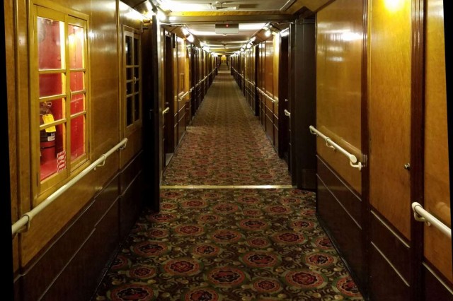 Queen Mary Hotel Hallways