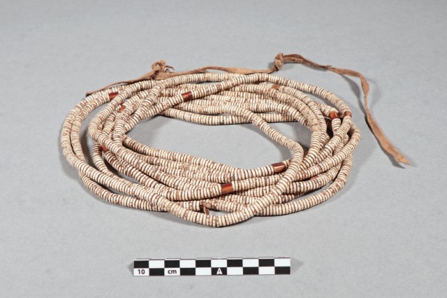 Anthro - Animal Parts: Ostrich shell necklace from Cameroon