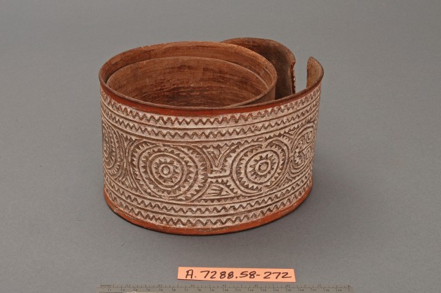 Anthro - Armor: Bark belt from New Guinea