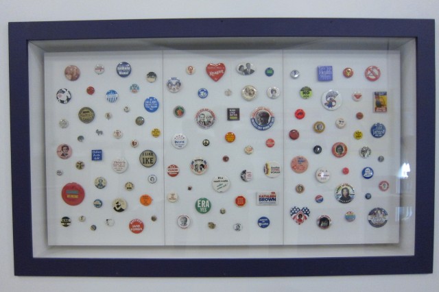 Button Wall close up