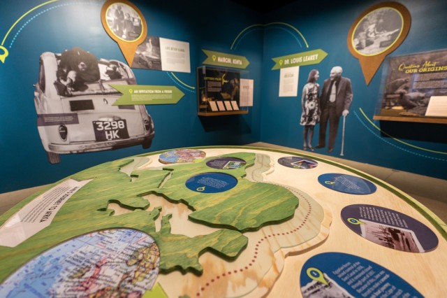 Becoming Jane Goodall Exhibition Map