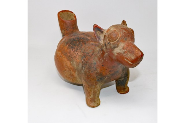 Ceramic Colima Dog 