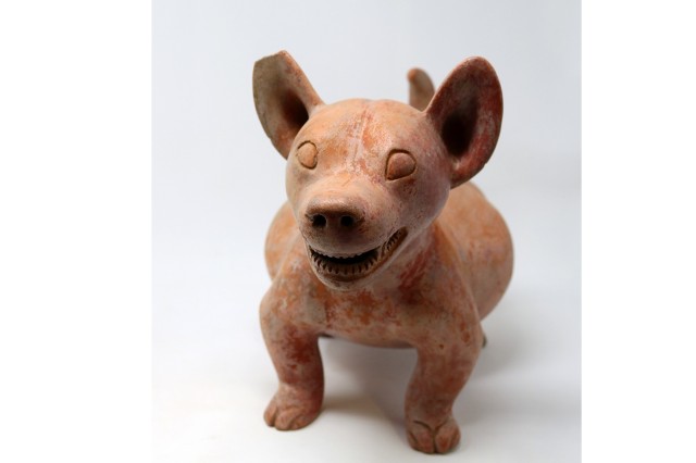 Ceramic Colima dog 