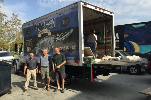 Great Basin Brewing Company Truck Load In