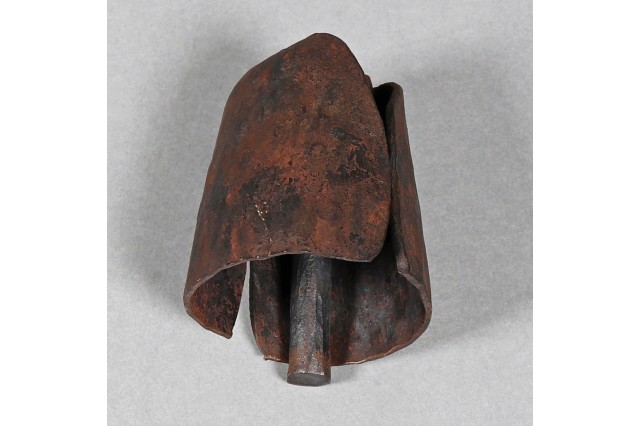 Cow bell, collected 1928-1931. Masai/Massai of Kenya, Africa. 