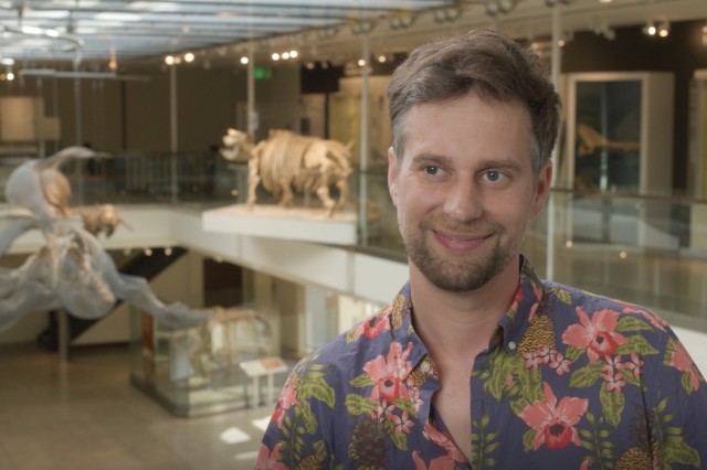 Adam Wall in the Age of Mammals for Science of SpongeBob