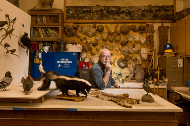 Image of Tim Bovard in his studio