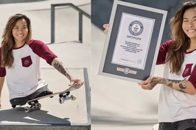Kanya Sesser Guiness World Record