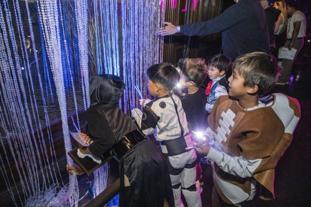 Haunted Museum 2024 Flashlight Tour African Mammal Hall 