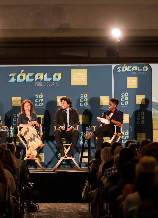 Zócalo Panel from October 2018 at the Natural History Museum of LA County in October 2018 in the North American Mammal Hall