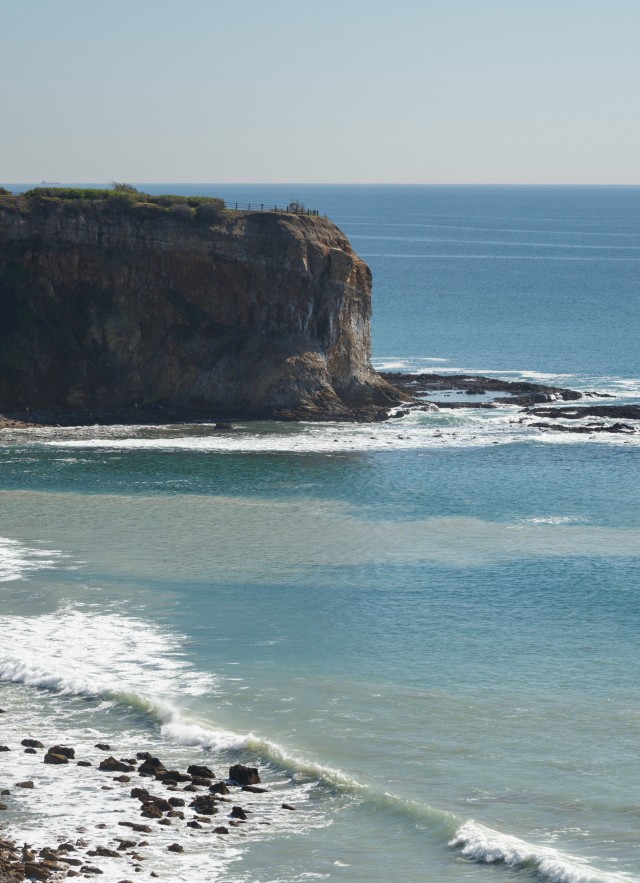 Image of ocean off the coast of Palos Verdes