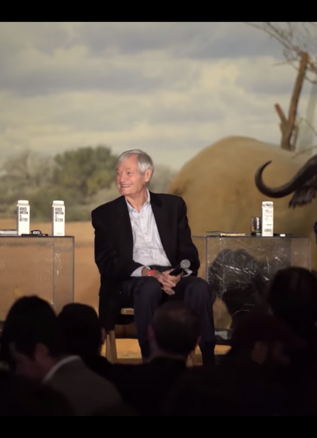 Anthony Breznican, Roger Corman, and Andy Muschietti discuss horror in the African Mammal Hall 