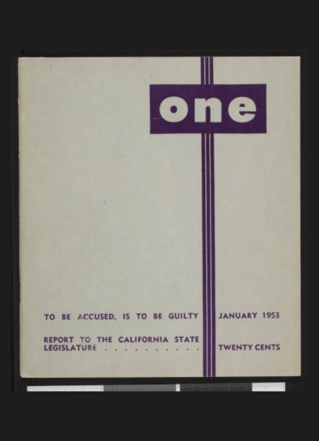 ONE Archives First Issue Cover 