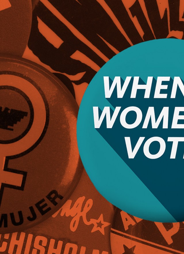 When Women Vote: A Zócalo/NHMLAC Event Series - Logo