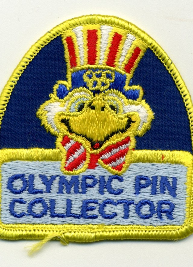 Sam the Eagle Olympic Pin Collector Patch