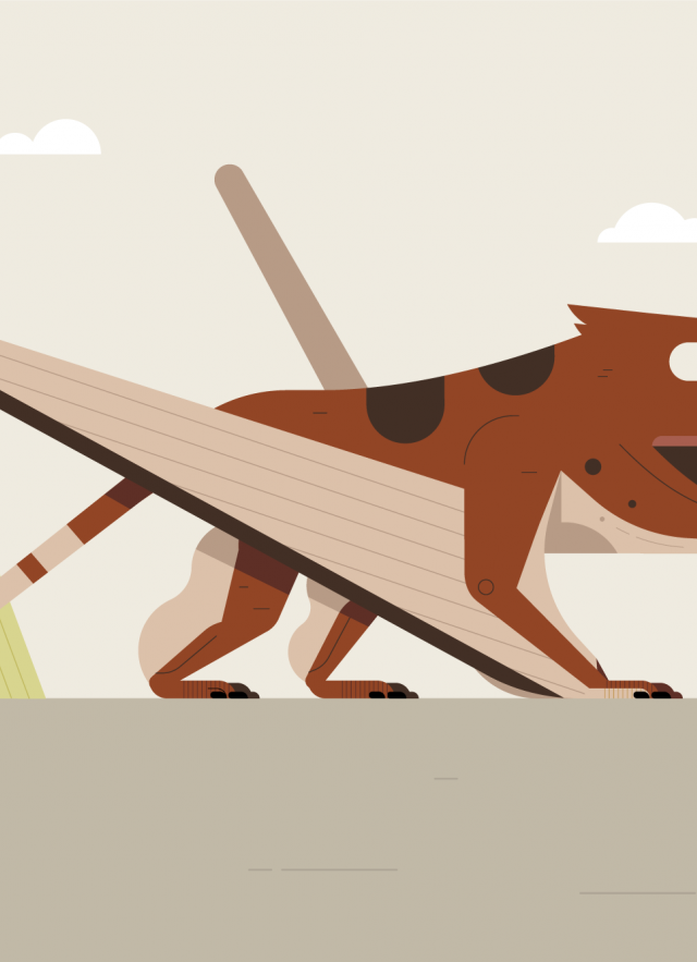 pterosaur walking