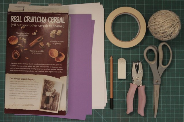 Materials needed to create your own journal