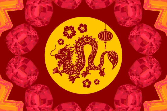 illustration of Chinese dragon