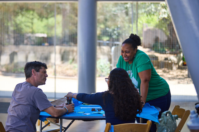 TAC council member talks to teachers