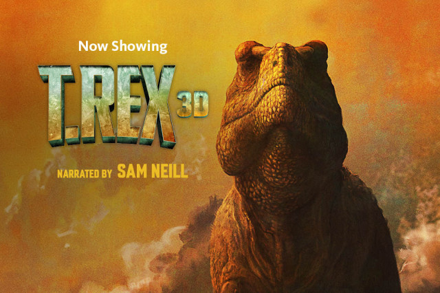 T. Rex 3D Film Image 