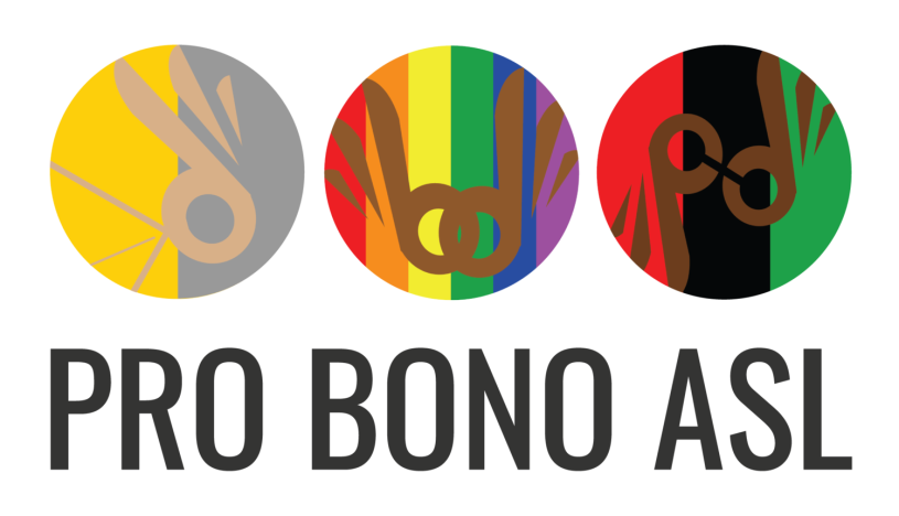 Pro Bono ASL logo