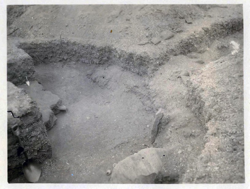 One of the structures excavated at the Ven-11 Muwu site which has been identified as a sweathouse.