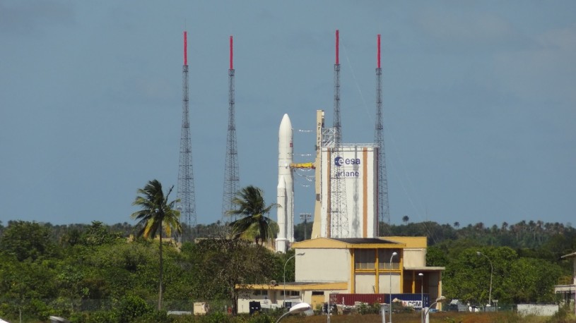 Launch pad for the Ariane 6 for Europe’s Spaceport in Kourou, French Guiana