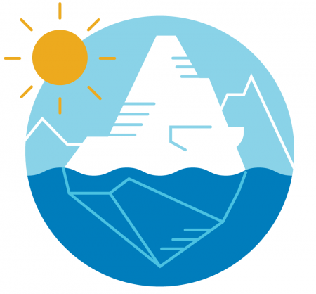 illustration of iceberg 